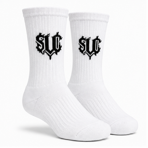 WHITE SOCKS (1Pair)