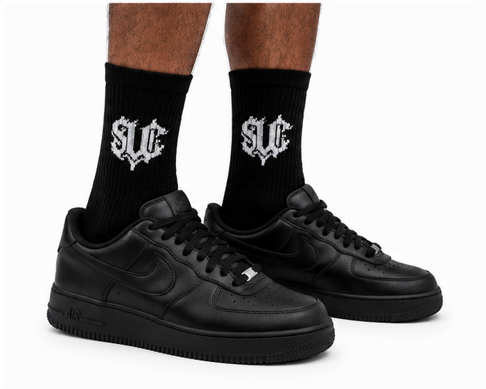BLACK SOCKS (1 Pair)