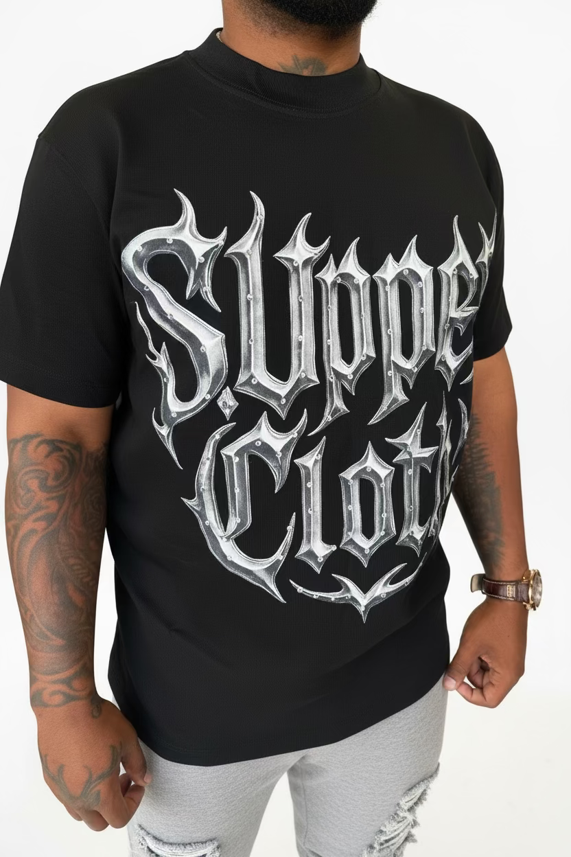 S.Upper Cloth — Drop 01 Tee Black